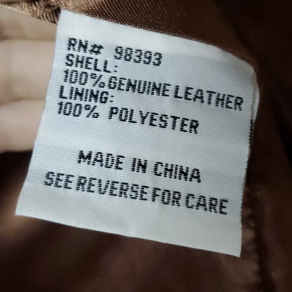 Pamela McCoy brown leather jacket - Picture 7 of 10